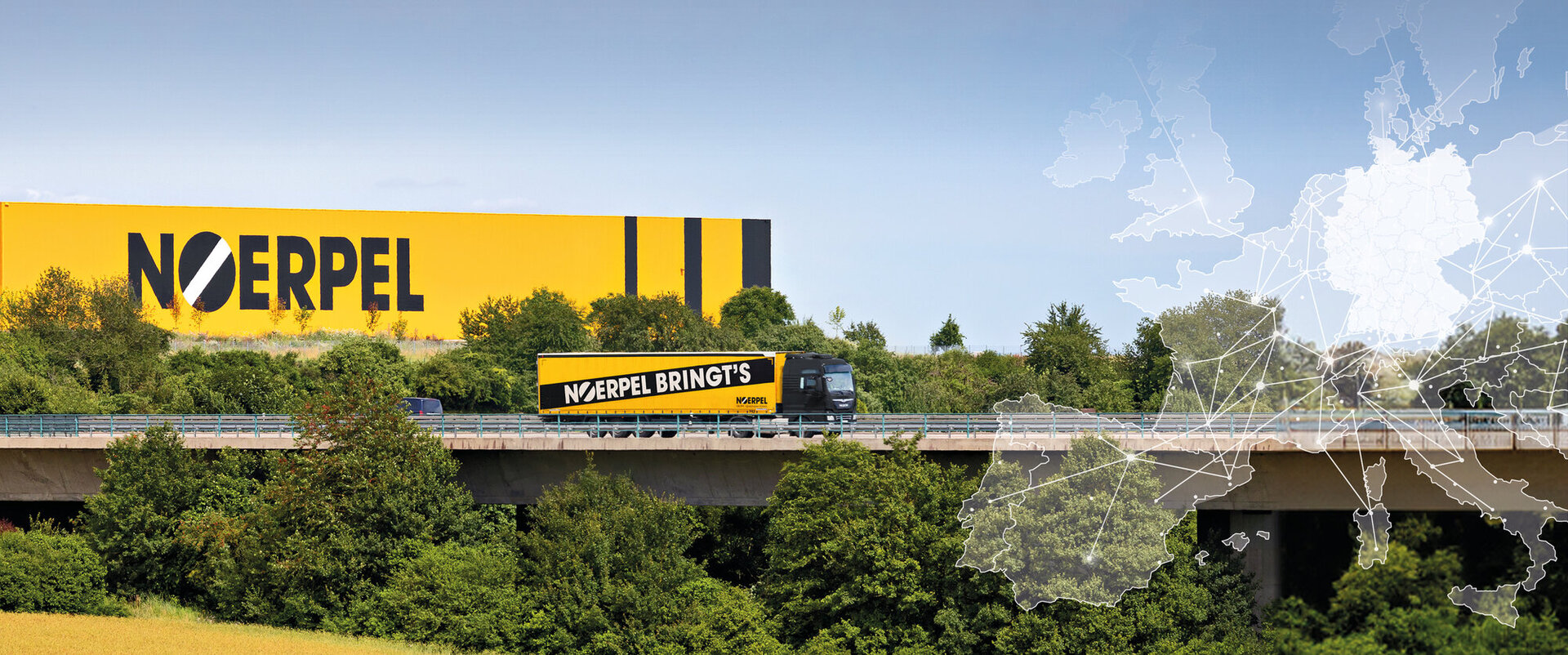 Noerpel LKW mit Landkarte