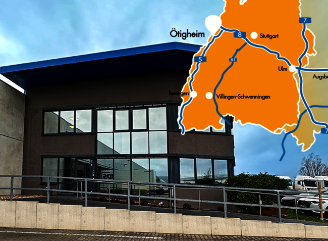 Spedition nahe Karlsruhe, Bruchsal und Pforzheim