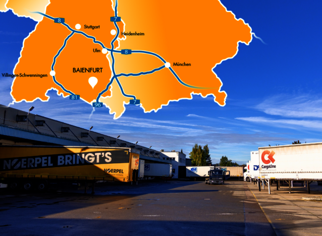 Spedition in der Region Oberschwaben und westliches Allgäu