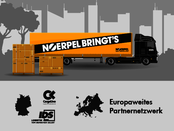 Teil- und Komplettladungen sowie Stückgut