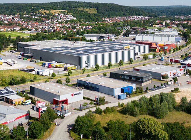 Unsere Logistik in Heidenheim